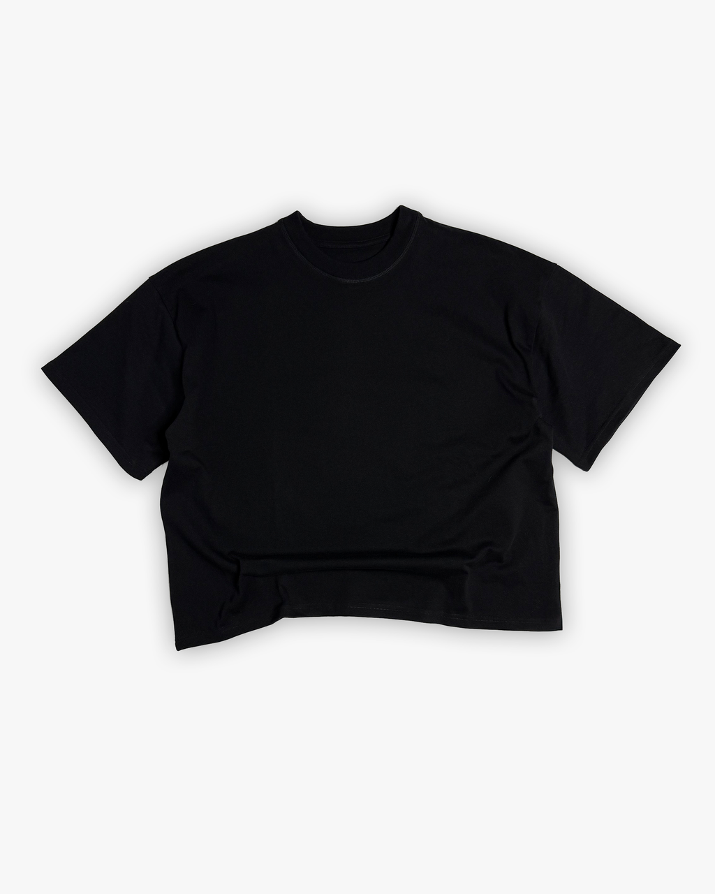 Boxy Crop Blank Tee